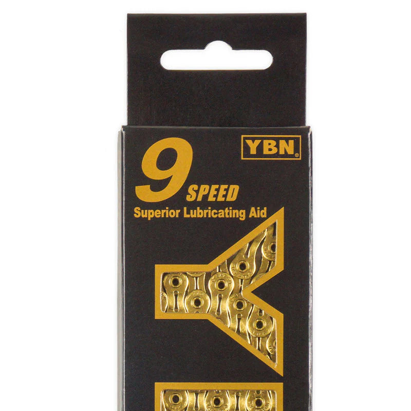YBN 9sp Ti Nitride Gold Chain SLA901 In a Spin Cycles