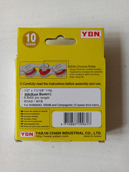 YBN Super Anti Corrosion 10 Speed Chain
