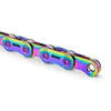 YBN MK-H12e Rainbow Flat Top Chain 136 Links (MTB, E-Bike, Road)