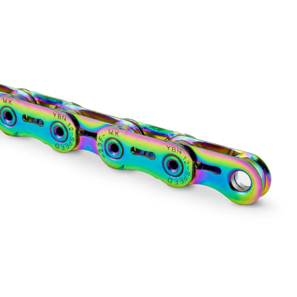 YBN MK120 Rainbow Flat Top Road Chain