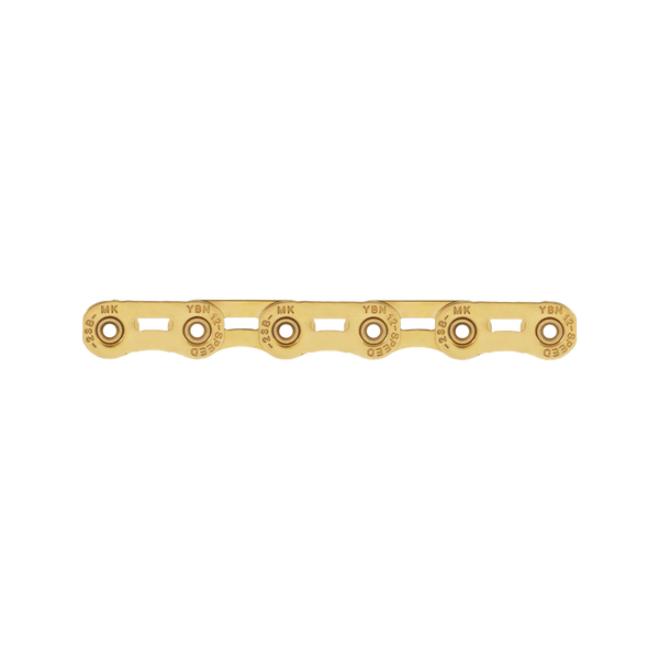 YBN MK120 Gold Flat Top Road Chain