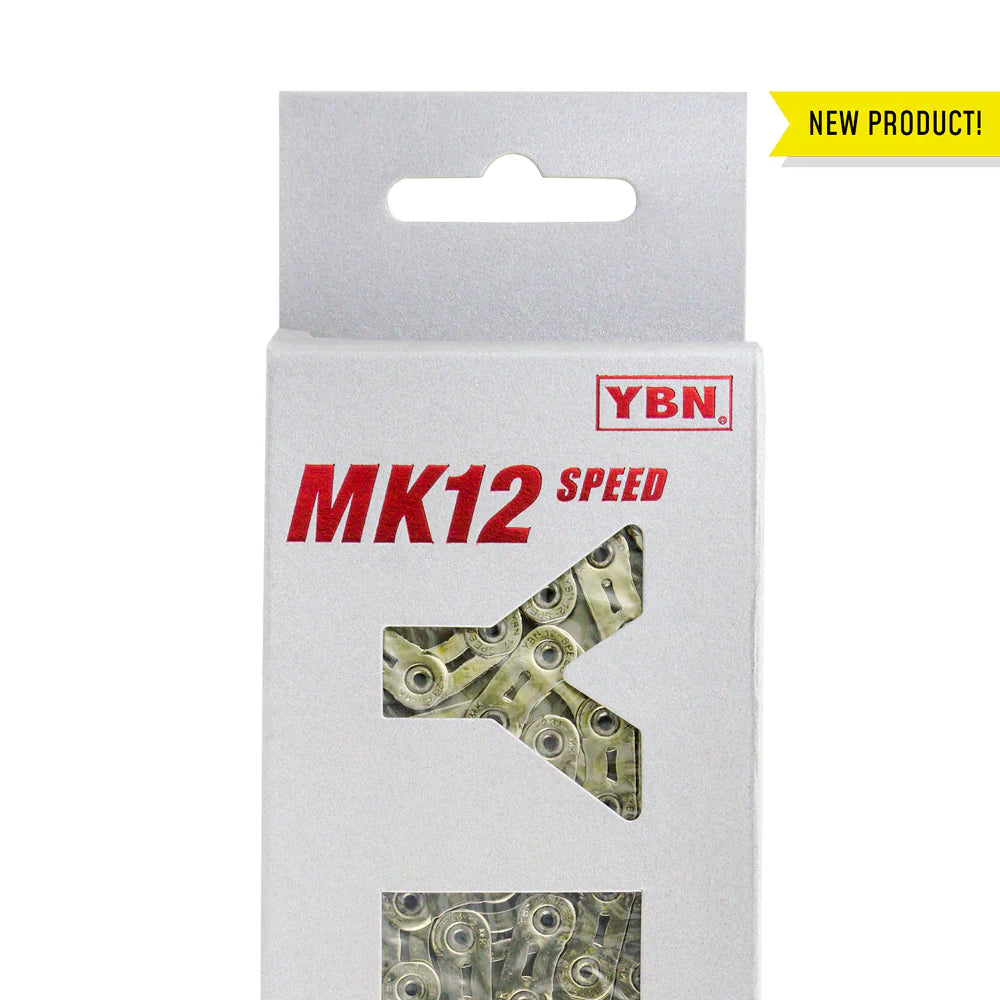 YBN 12 Speed Flat Top Chains (Road, MTB & E-Bike) – In a Spin Cycles