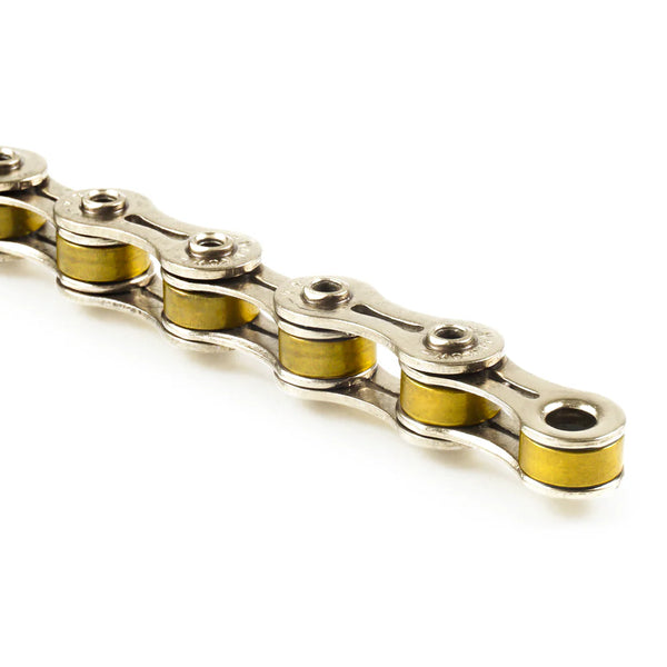 YBN 1/8" Track/ BMX Silver Chain SLA410-6.4 Ti