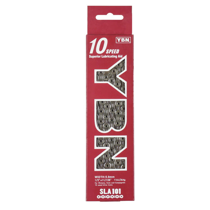 YBN SLA101 10 Speed Chain Silver – In a Spin Cycles