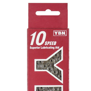 YBN SLA101 10 Speed Chain Silver In a Spin Cycles