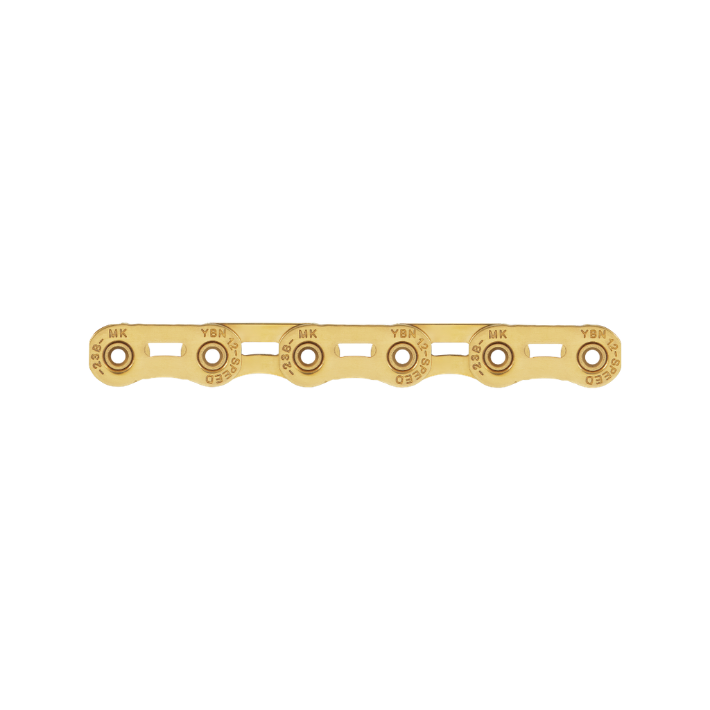 YBN MK120 Gold Flat Top Road Chain