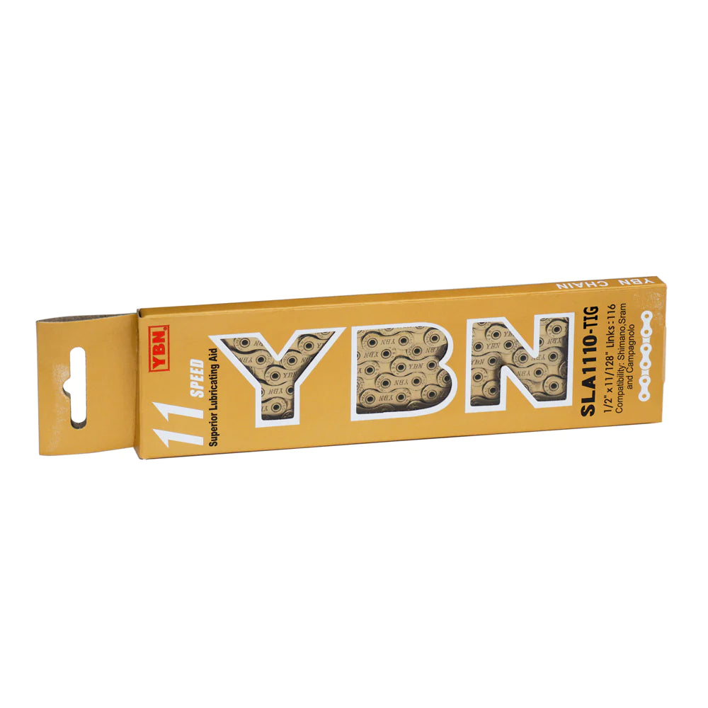 YBN 11 Speed Chain SLA1110 Gold