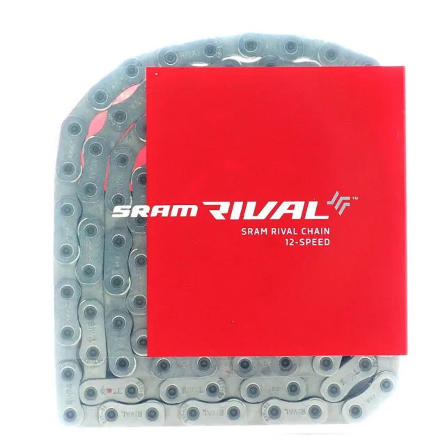 SRAM Rival AXS 12 Speed Chain D1 Flat top with Powerlock 120L