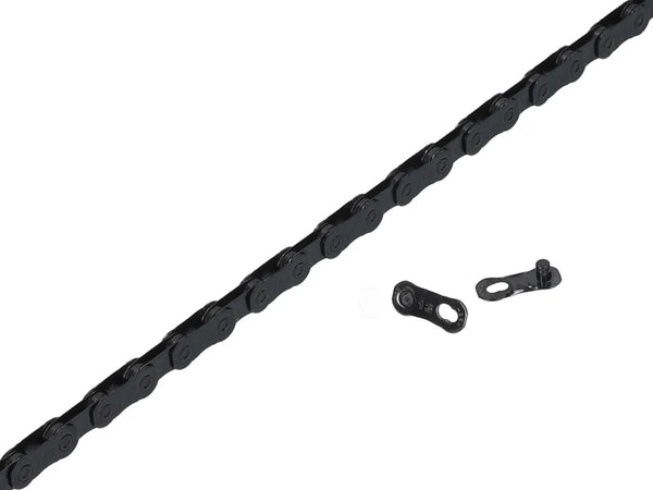 YBN MK-13e Black Flat Top Chain 126 Links (MTB, E-Bike, Road)