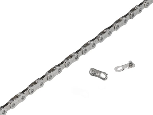 YBN MK-13e Silver Flat Top Chain 126 Links (MTB, E-Bike, Road)
