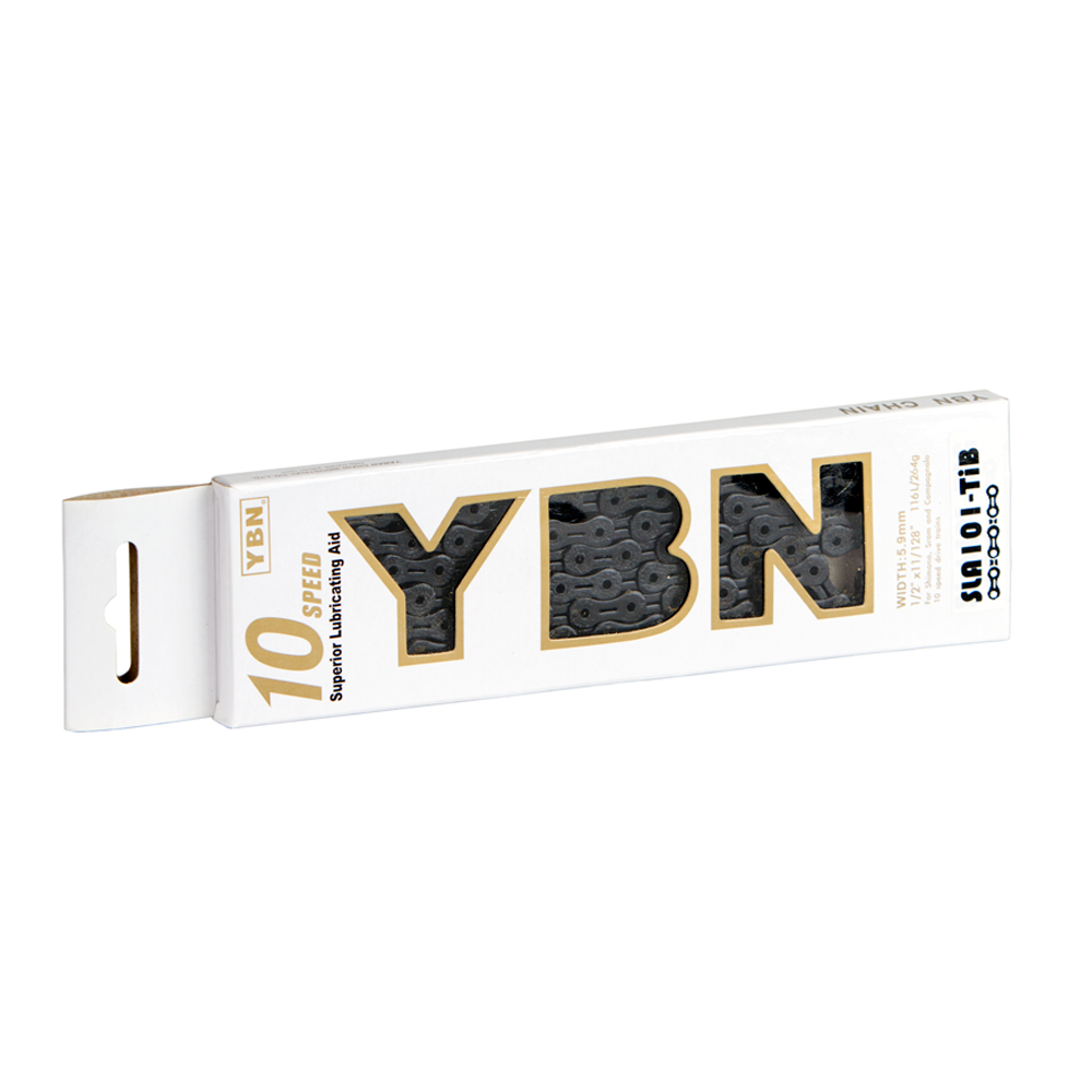 YBN SLA101 Ti Nitride 10 Speed Chain Black