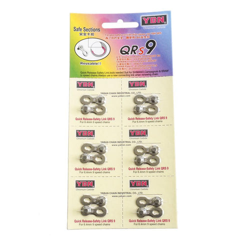 YBN 09 Speed Master Link Silver QRS-9